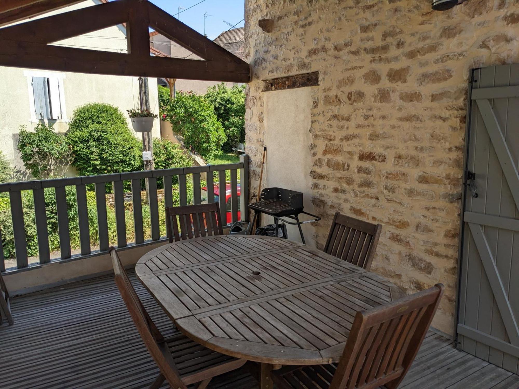 La Terrasse - Old Winemaker'S Cottage In St Gengoux Saint-Gengoux-le-National Exterior photo